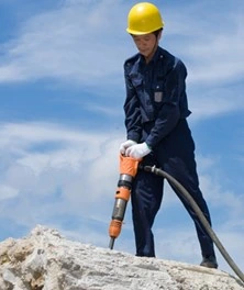 Aire de calidad superior de la pierna arriba Jack Hammer Martillo neumático para la minería Y18