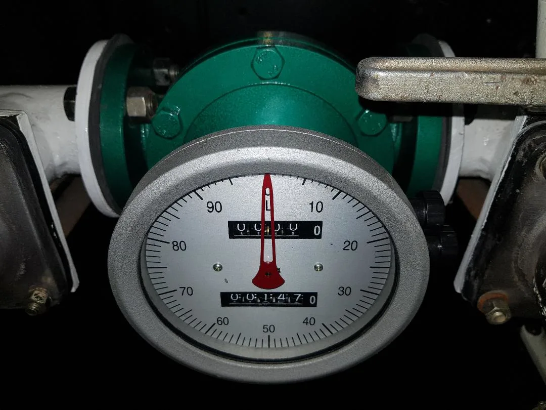 High Accuracy Lubricant Oil Flow Meter Lubricating Oil Flowmeter