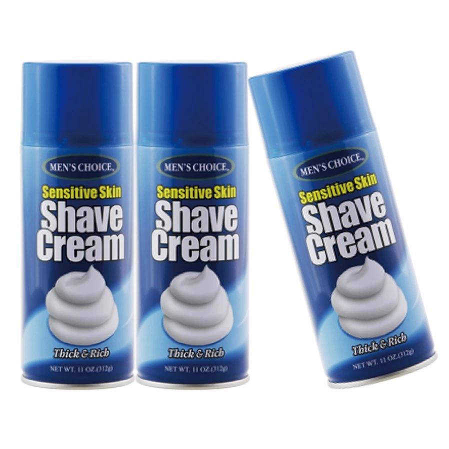 OEM/ODM 3 in 1 Regular and Sensitive Shaving Foam/Cream/Gel