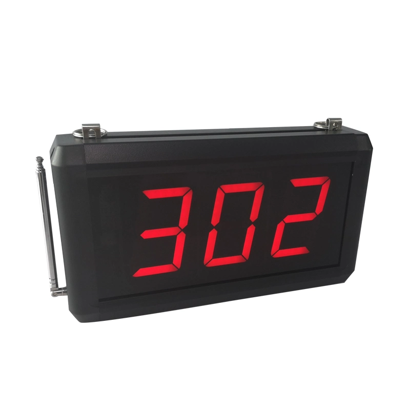 3-Digit Display with Keyboard Wireless Queue Management System