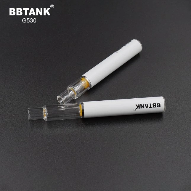 Best Selling 1ml All Glass Cartridge Disposable/Chargeable Hhc Vape Pen Bbtank G530