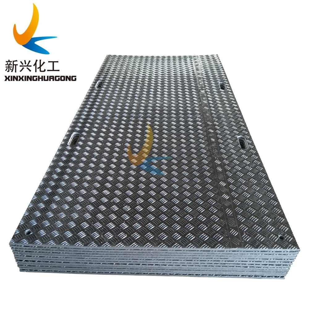 Plastic Composite Road Plate Polyethylene Road Access Mats