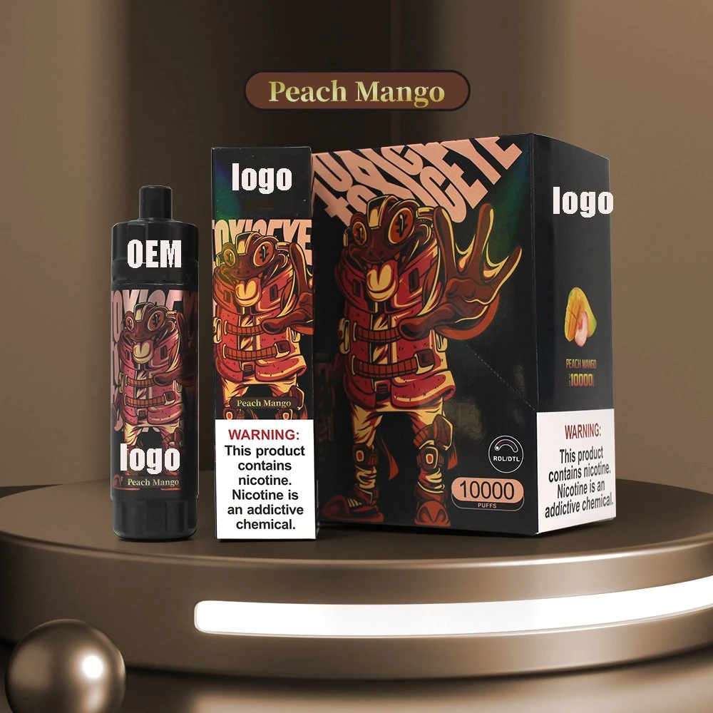 Disposbale Vape Pen OEM Logo Randm 10000 Puffs E Cigarette LED Light Mesh Coil Big Smoke Wholesla I Vape ODM King Max