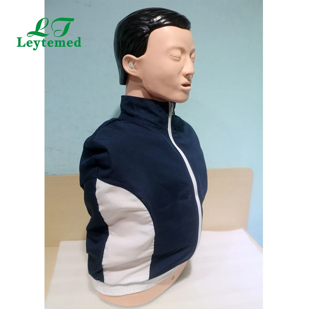 Ltm404b PVC Half Body CPR Training Model (Male) for Medical Teaching