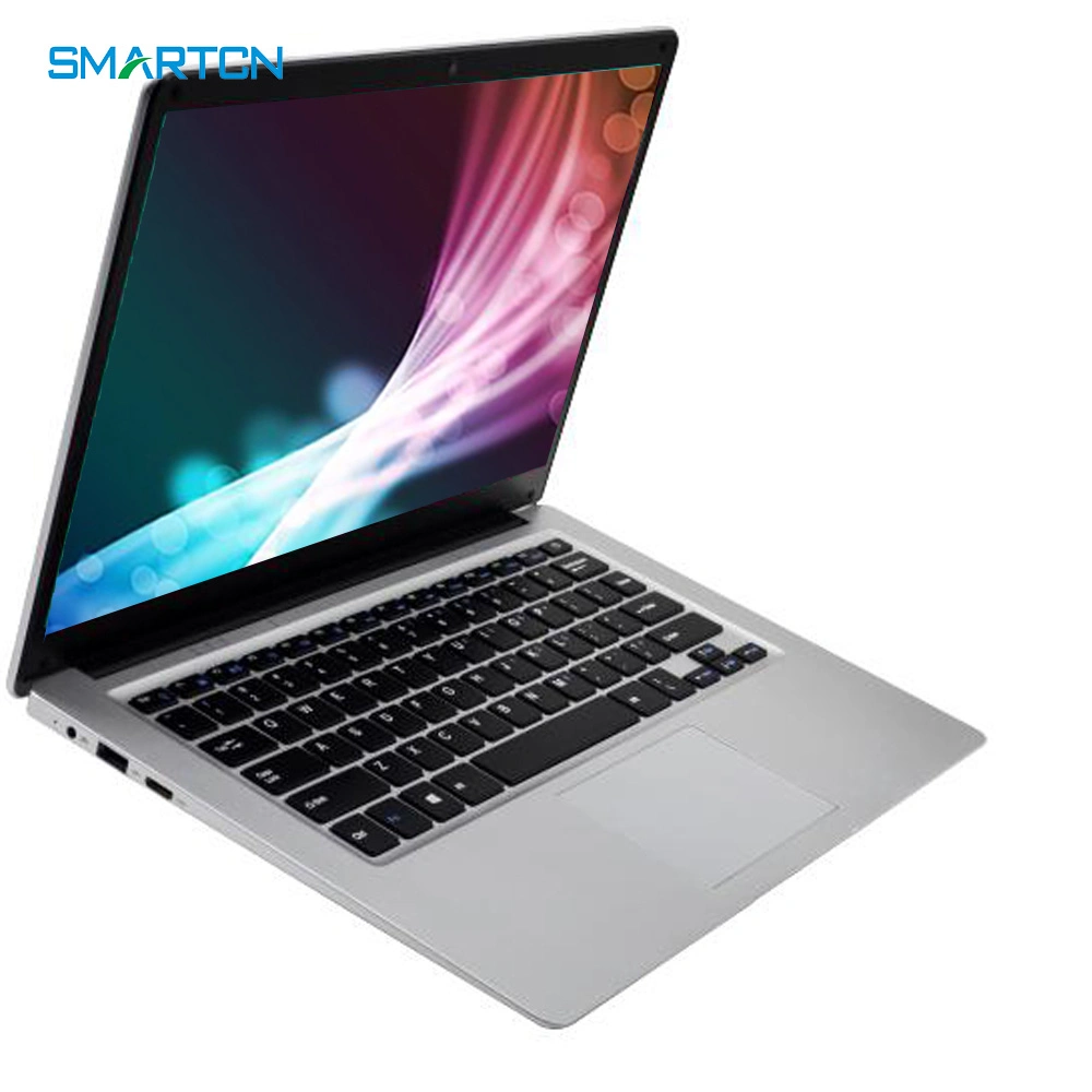 2021 New Slim PC 14 Inch Laptop 6+256GB SSD Computer 2 Cores 2 Threads Win 10 Laptop