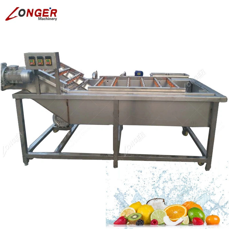 Automatic Fruit Vegetable Cleaning Drying Cassava Peeling and Washing Machine