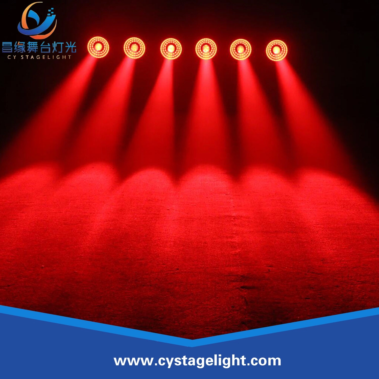 40W LED Mini Moving Head Beam Lights with LED Strip