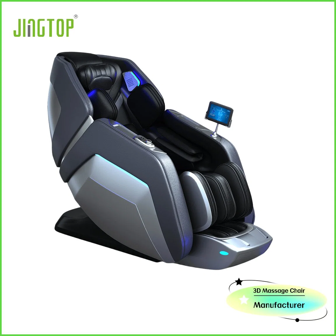 Jingtop Professional 3D 4D Real Relax Robot Hands recliner Wireless Cadeira de massagem com controlo remoto