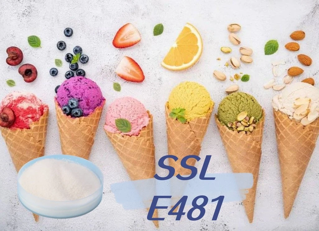 Le pain Improver lactylate de sodium (stéaroyl) SSL, émulsifiant E481