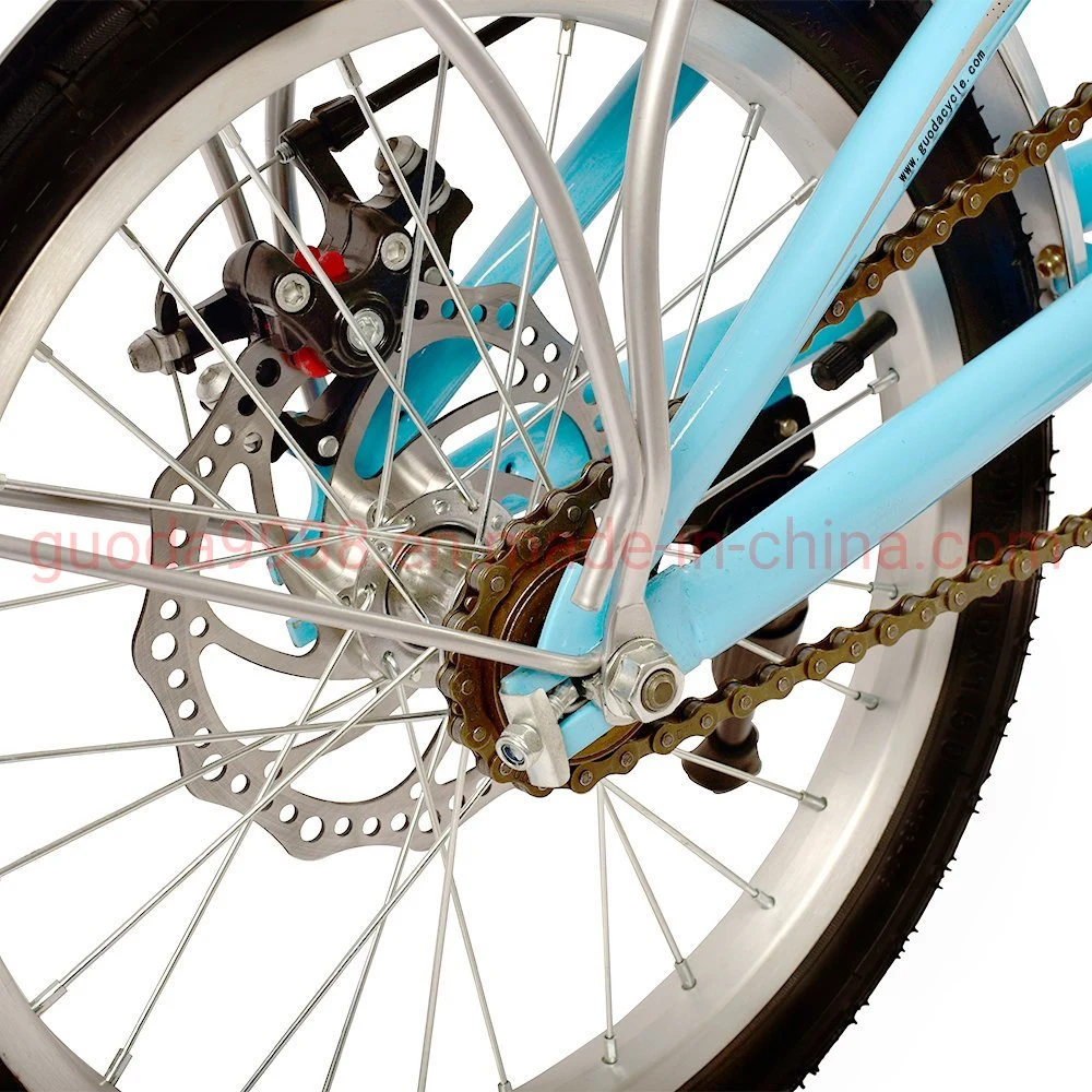 Hot Sale Steel Frame 16" Folding Bike Disc Brake