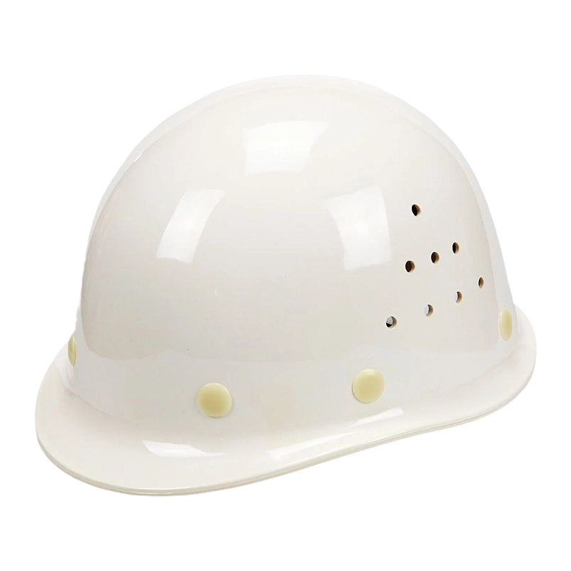 Casque de protection de la tête de travailleur de construction, forme ronde, ventilation personnalisée Chapeaux durs peints