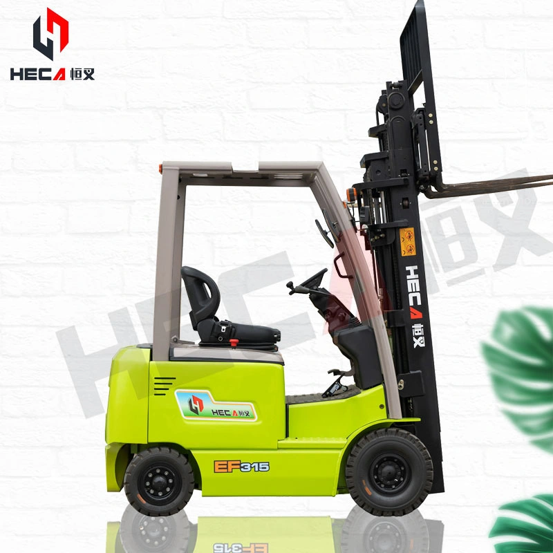 1.5 Ton 2.5 Ton 3 Ton Safe and Low Price Four Wheels Electric Forklift Truck Made in China