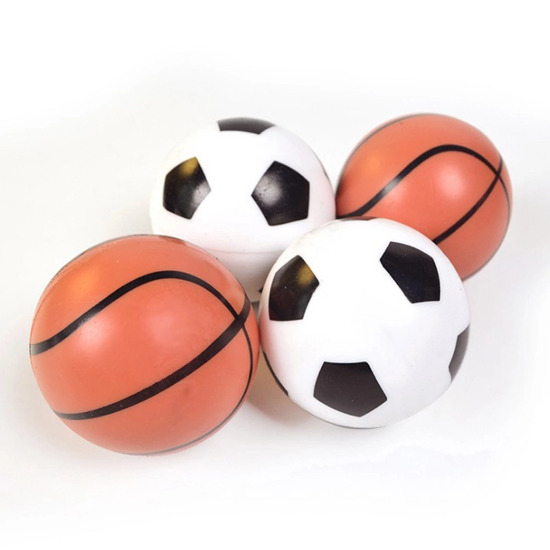 TPR Sport Bounce Ball Football Bouncing Small Basketball Ball Toys for Kids