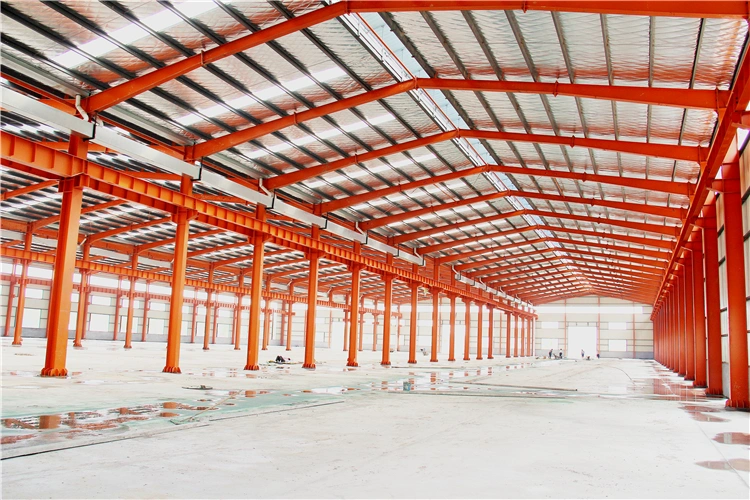 Gable Frame Light Metal Building Prefabricated Industrial Steel Structure Construction