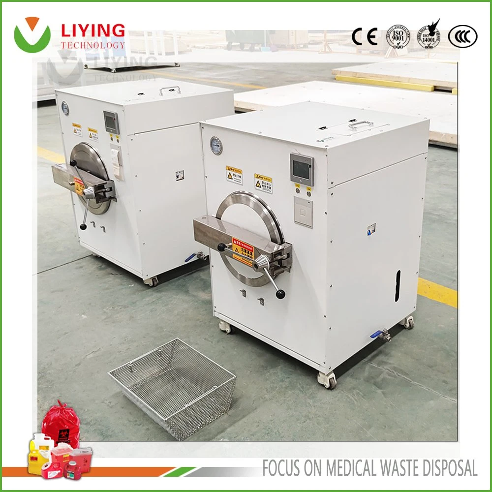 High Pressure Processing Medical Waste Microwave Autoclave Sterilization Treatment Disposal System for Hospital Clinical Biomedical Waste Sterilizer