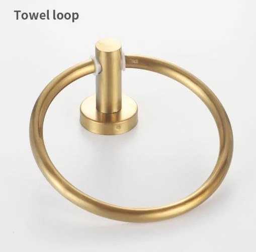 Bathroom Accessories 304 Stainless Steel Towel Ring (KW-6107)