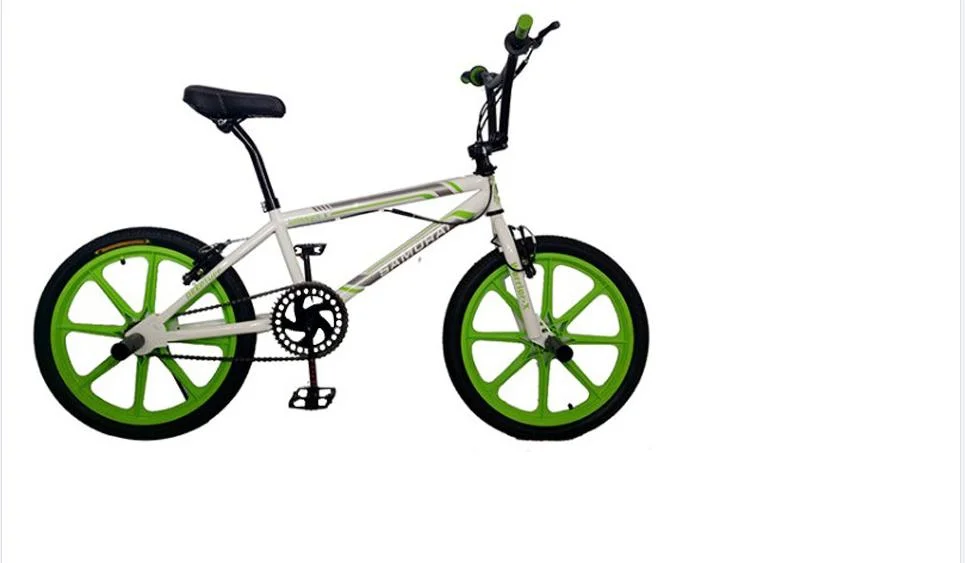 Buen precio bicicletas BMX con horquilla de acero de 20 pulgadas de material Mini Freestyle BMX BICICLETA