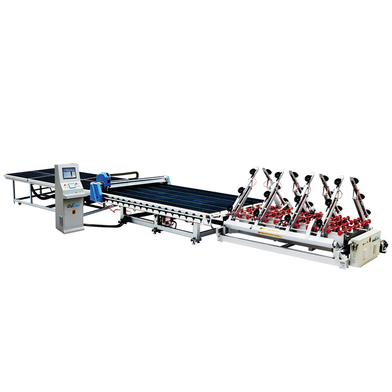 Automatic CNC Shape Laminated Laminating Glass Loading Cutting Breaking Machine Line Table for Insulating Tempering Processing Machinery