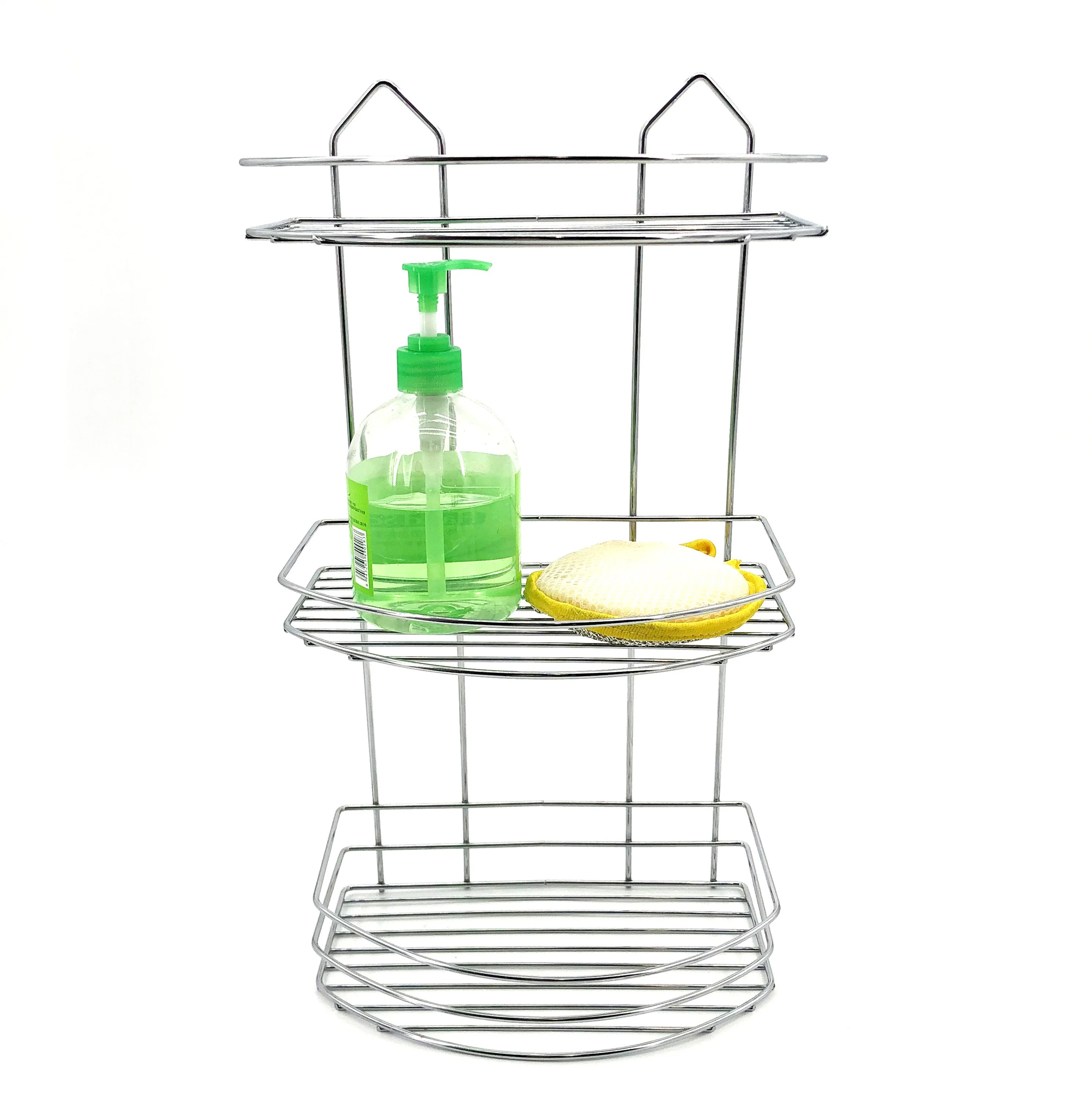 New 3 Tier Clear Bathroom Cabinet Organizer Shelf for Bathroom Organizer Storage