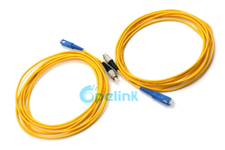 Ultra-Durable Sc-FC/Upc Sm Simplex 9/125 Fiber Optic Patchcord