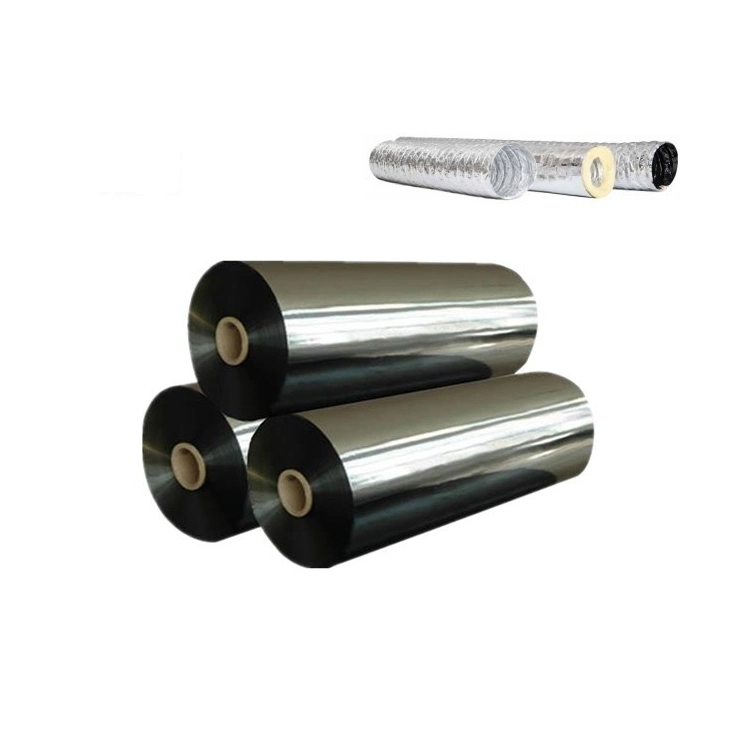 Laminated Sliver Foil Metalized Pet Coated PE Films for Building Reflective Insulation Materials