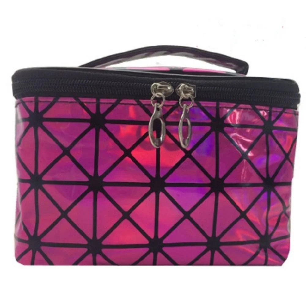 3D Holographic Cosmetic Case Waterproof Toiletry Bag Makeup Travel Organizer Handbag Bl20056