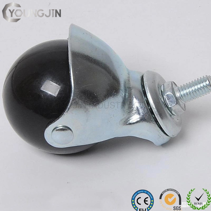 1.5 Inch 2inch Ball Caster Stem Caster Wheel with Sockets, Swivel Caster for Furniture, Sofa, Chair, Cabinet