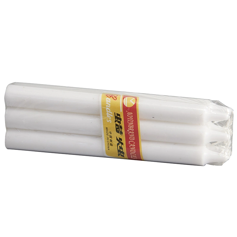 30g 8pieces in One Bag Household White Wax Candle to Gabon