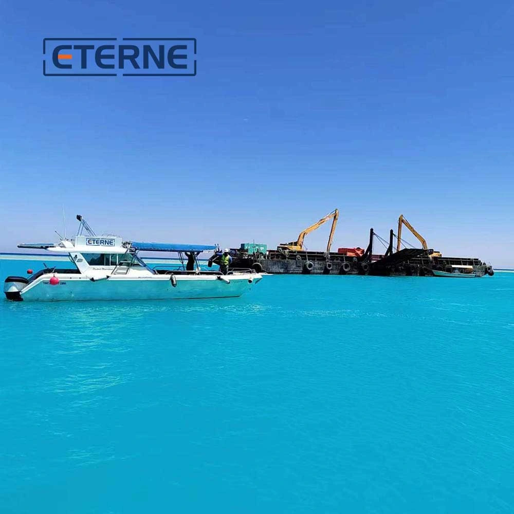 Pontoons Type Ferry Barge Boat Platform Modular From China