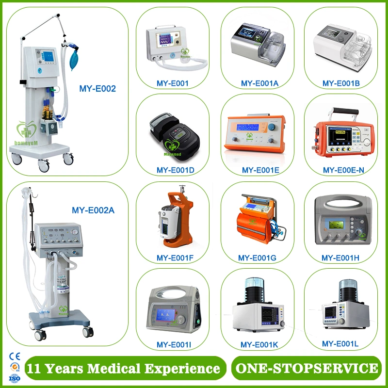 Medizinische multifunktionale Intensivgeräte Anästhesie Beatmungsgerät/ Patientenmonitor/ B-Ultraschall / Röntgenmaschine Fabrikpreis