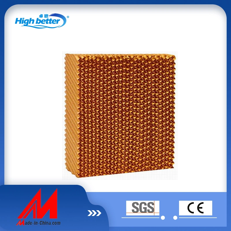 Serre et de ferme avicole 7090/6090/5090 Pad de refroidissement par air de refroidissement Honeycomb Pad