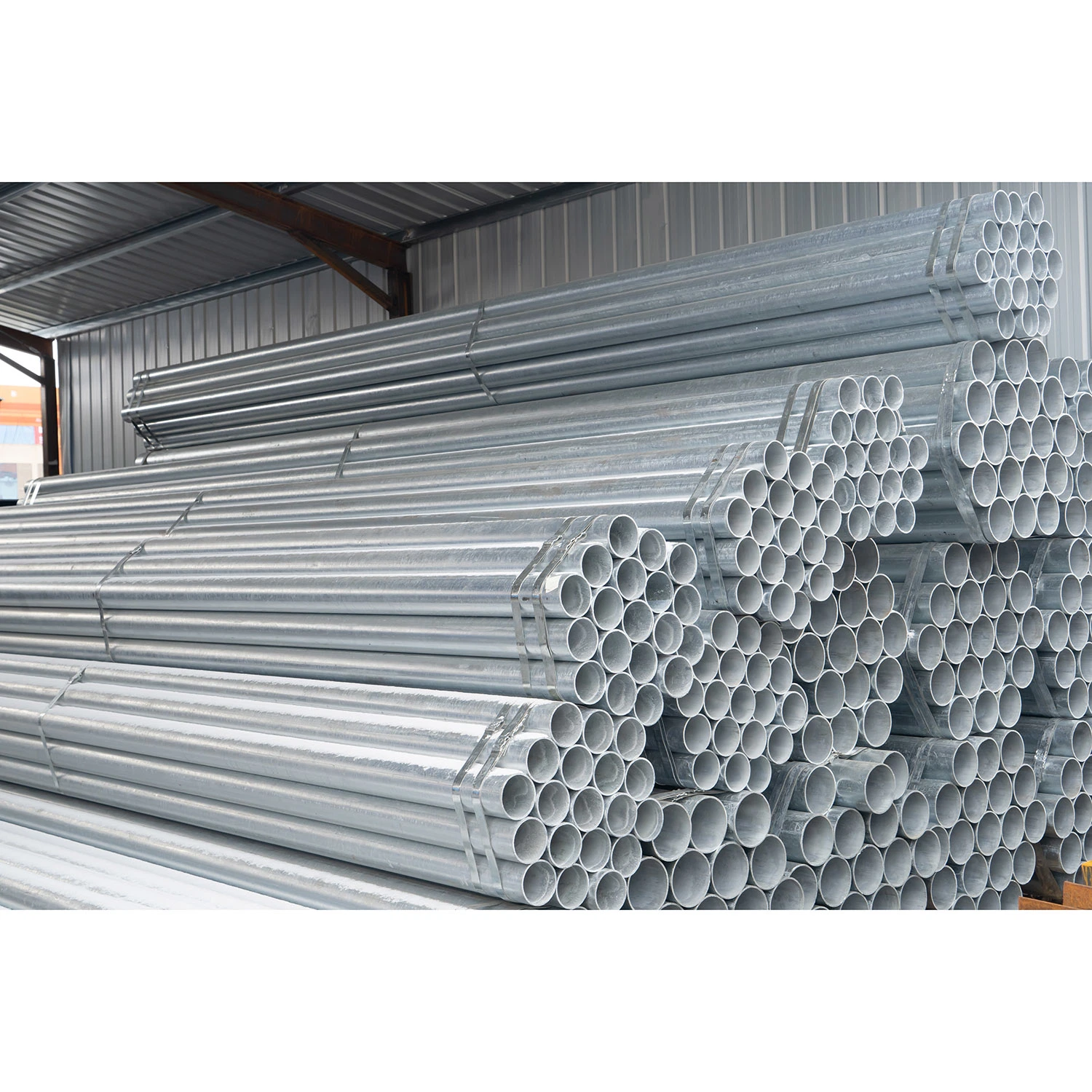 Q235 Hot-DIP Galvanized Steel Pipe Vegetable Greenhouse Pipe Agricultural Greenhouse with 2 Inch Thin-Walled Galvanized Pipe