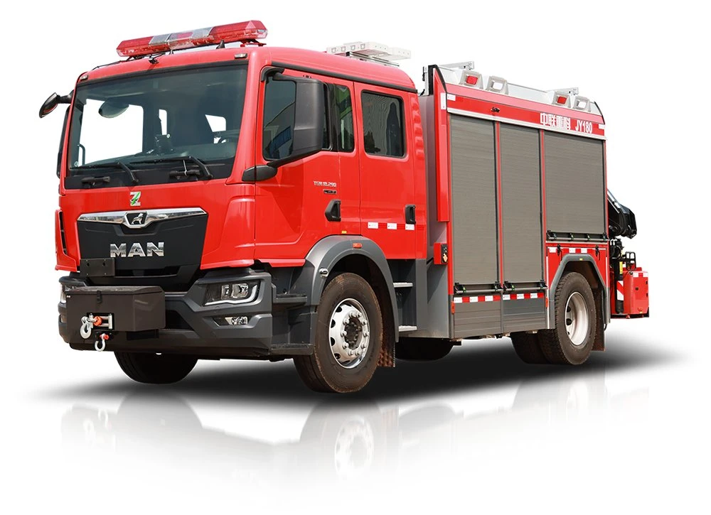 Fire-Fighting Machinery Heavy Duty Emergency Rescue Fire Truck 200 PCS QC200 Zlf5390txfqc200 Heavy Duty Emergency Rescue Fire Vehicle