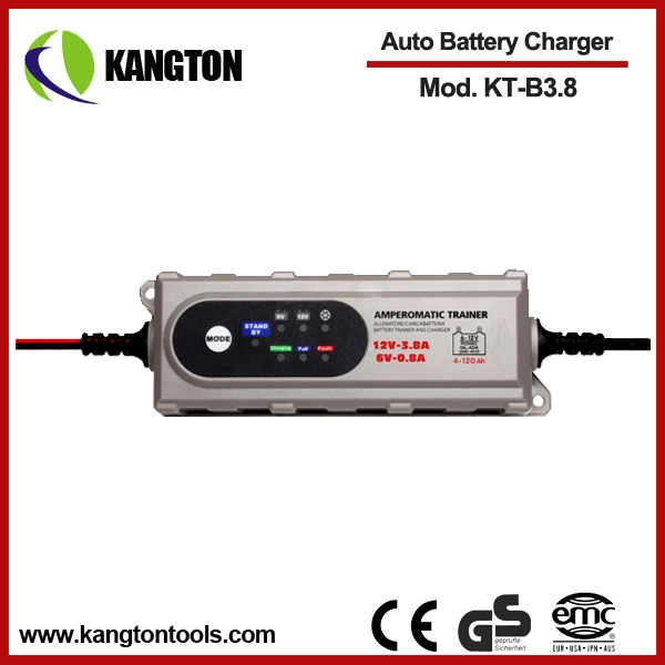 Chargeur de batterie automatique Chargeur de voiture Smart Chargeur de batterie intelligente