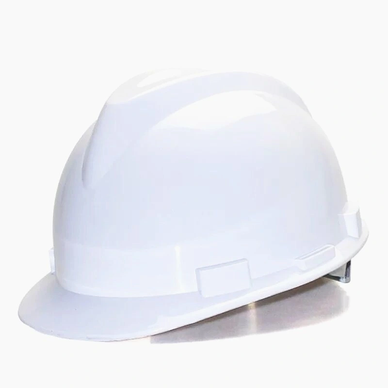 Construction Industrial PE Safety Helmets Hardhats in Guangzhou