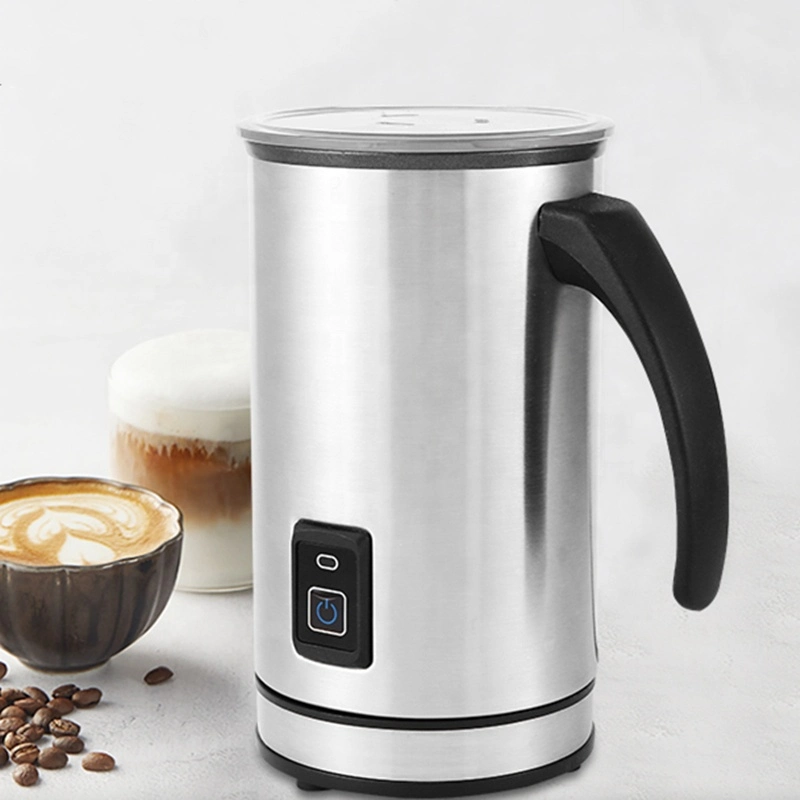 Automatischer Warmdampfer aus Edelstahl für Latte Cappuccinos Macchiato Heißer Milchaufschäumer