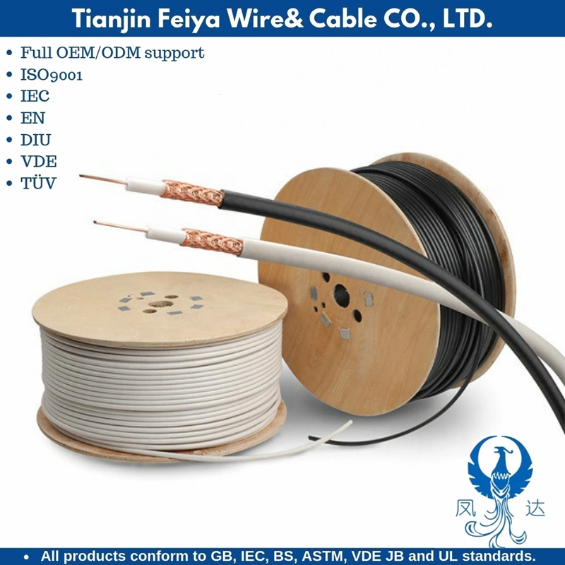Electric Transmission Line for Radio Frequency Computer Network Signals Sheild Communication Cable Rg11 Coaxial Cable