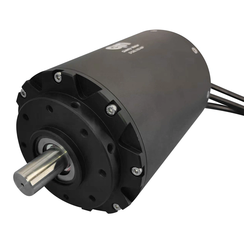 Quanly D126L165 Waterproof & Water-Cooling Inrunner 10-Pole Brushless DC Motor 40kw