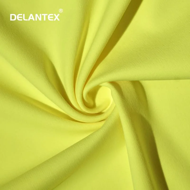 220 GSM 75% Nylon 25% Spandex 4 Way Stretch Knitted Yogawear Fabric