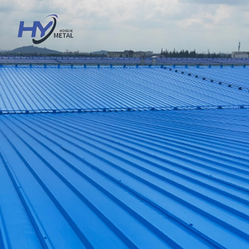 China Supply 0.35mm Metal Roofing Sheet Corrugated Zinc Color Coated Steel Tile