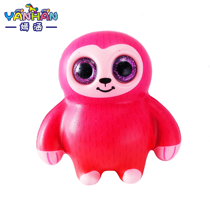 NET Red PU Boutique Big Eyes Animais de estimação bonito Cor deslumbrante Brinquedos da boneca