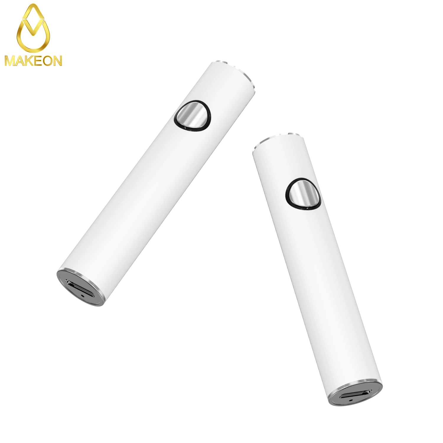 E-Cig Estilo de pluma con el botón de 510 Vape Carrito inhalar pulverizador recargable