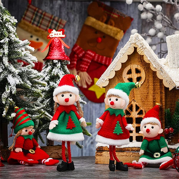 Prix de gros Elves pour les fêtes de Noël fête de la nouvelle année Fun décorations Pour les décorations de Noël pour petits garçons et filles