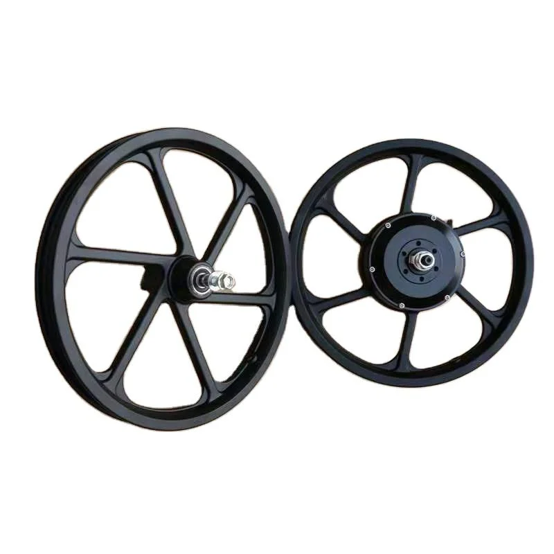 16 Inch Electric Motor Hub 36V 250W Aluminum Alloy Rear Wheel Hub Motor for Folding Ebike