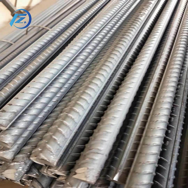 AISI Bar Iron Rod Deformed Carbon Steel for Reinforced Construction Rebar Steel Hot Rolled 6mm 8mm 10mm 12mm 16mm 20mm Is Alloy