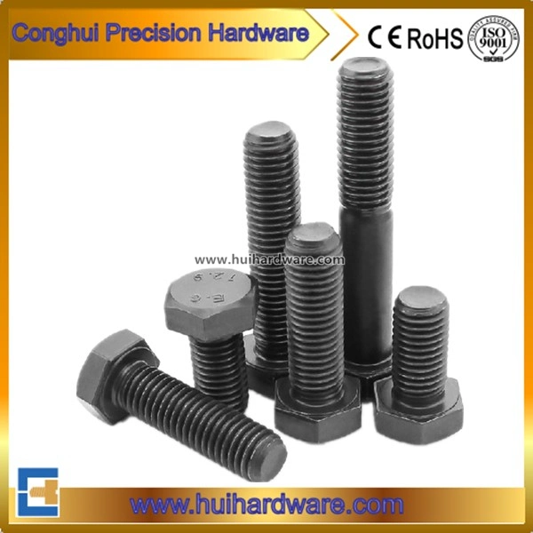 Carbon Steel Grade 4.8 8.8 10.9 12.9 Half Thread Full Thread Hex Head Bolts Manufacturer