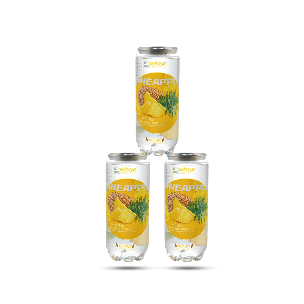 Exquisite Appearance, Pineapple Flavored Carbonated Water