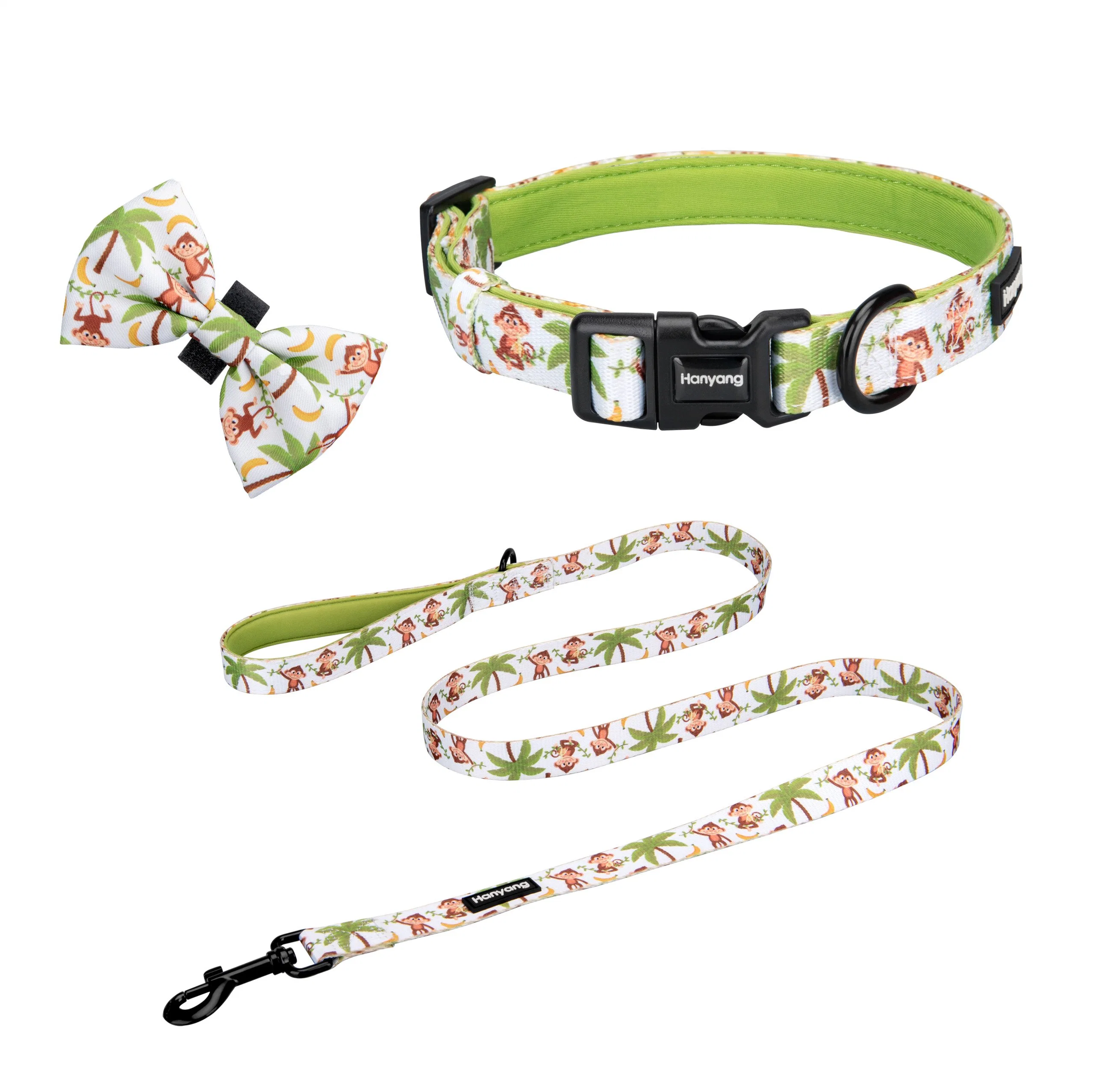 Hanyang 2cm Customized Leash Custom Pattern Products Accessories Dog Harness Matching Lead Pet Supply