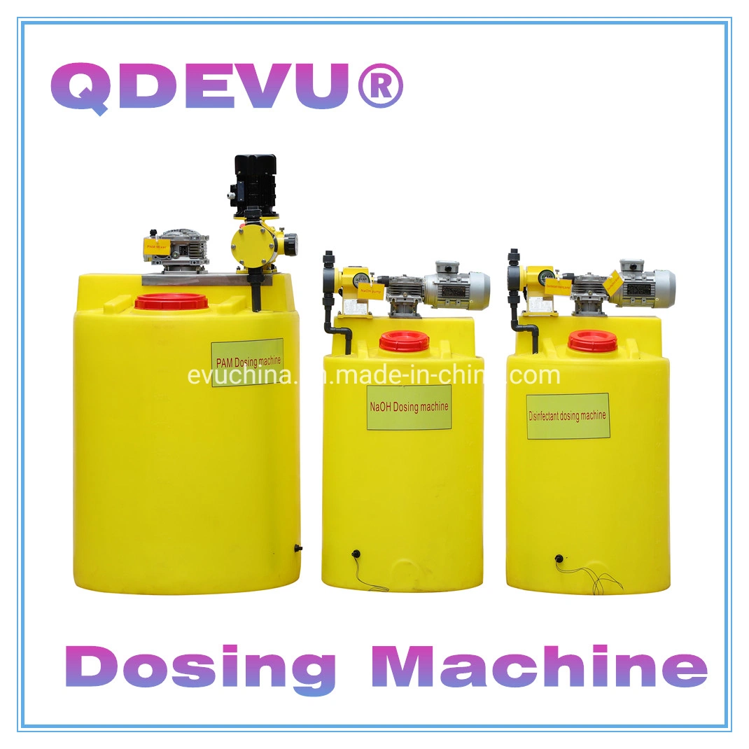 Equipos de mezcla Flucculant de polímero de dispositivo de dosificación la dosis de la máquina de alimentación de los productos químicos para el sistema de deshidratación de lodos de aguas residuales de la Coagulación