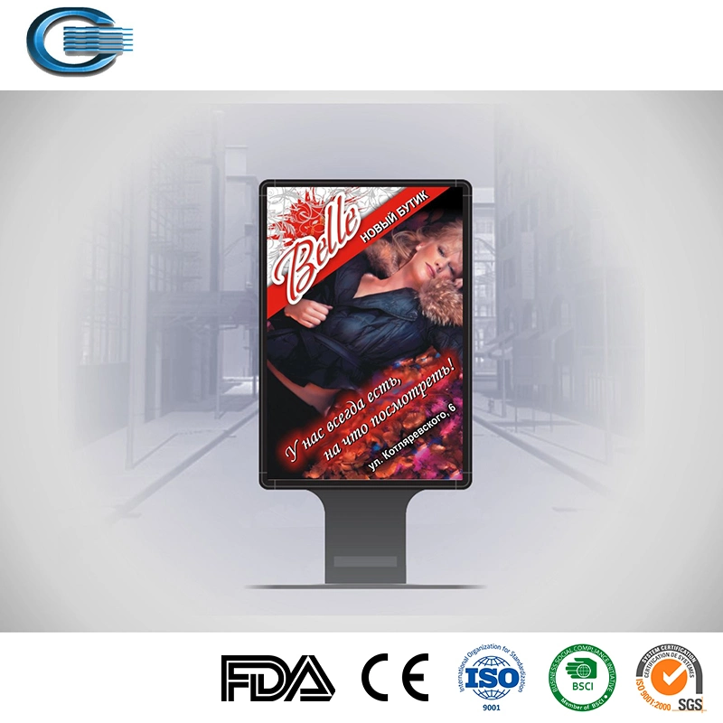 Huasheng Sign Profile Backlit Fabric Advertising Lightbox Advertising Light Box LED